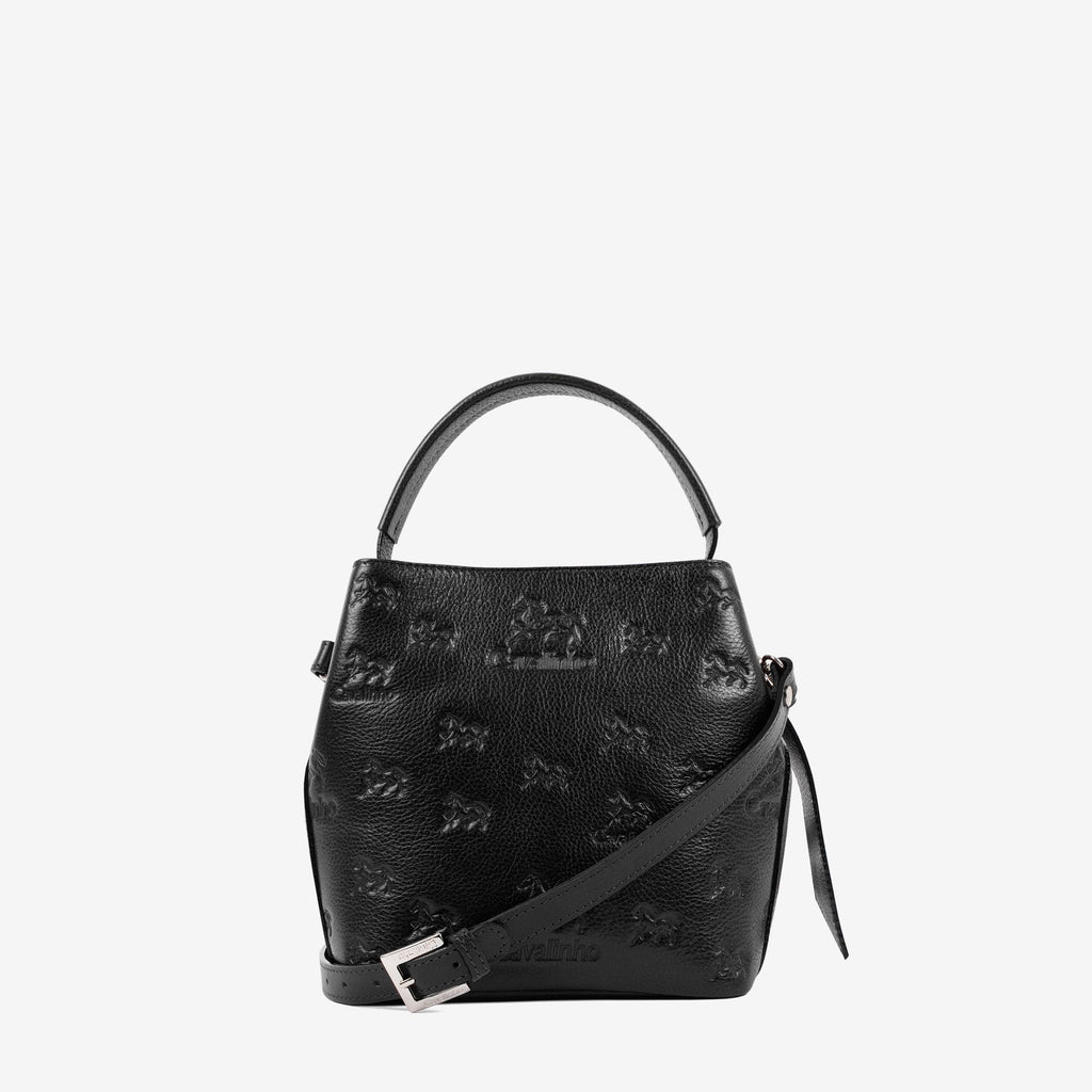 Cavalo Lusitano Leather Bucket Bag