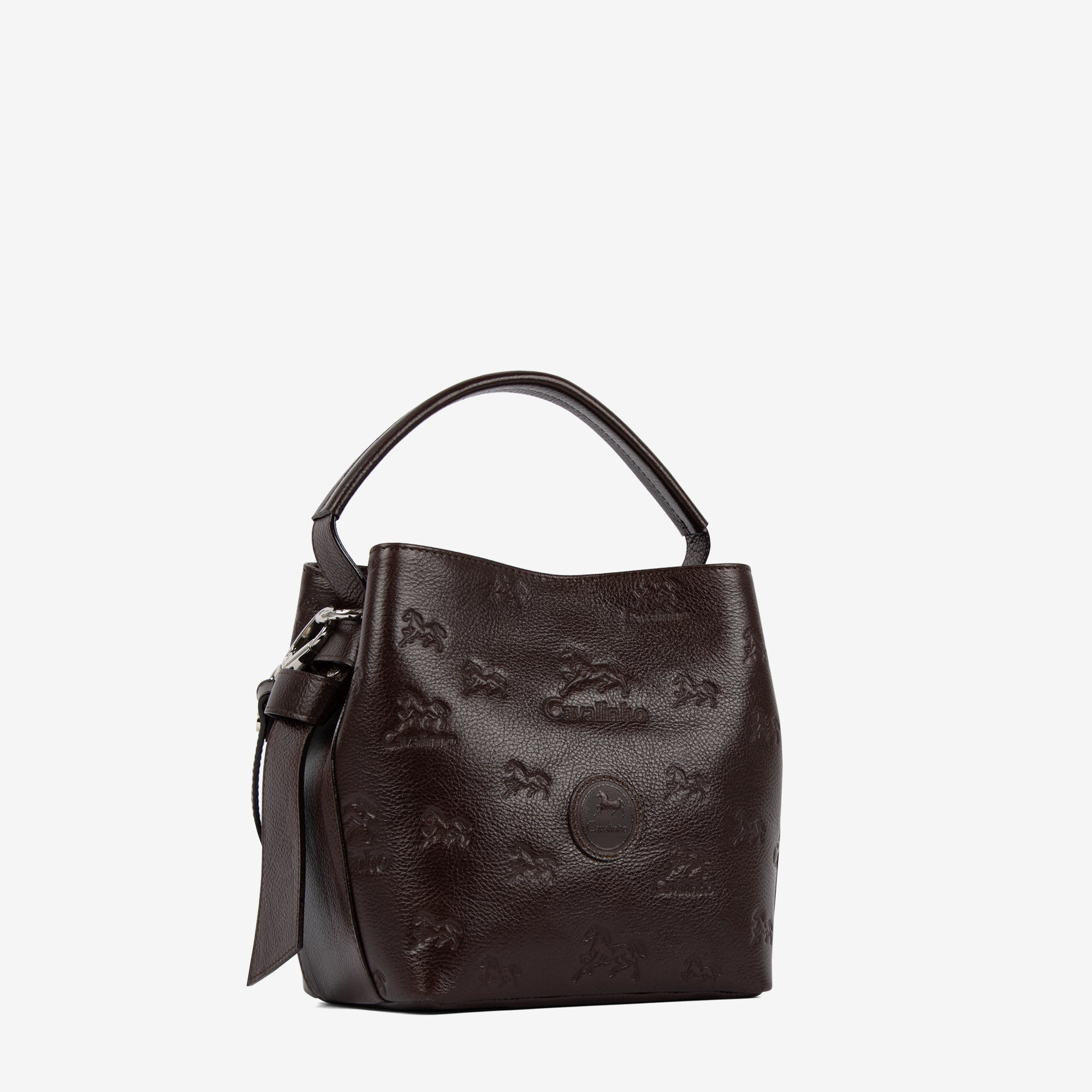 Cavalo Lusitano Leather Bucket Bag