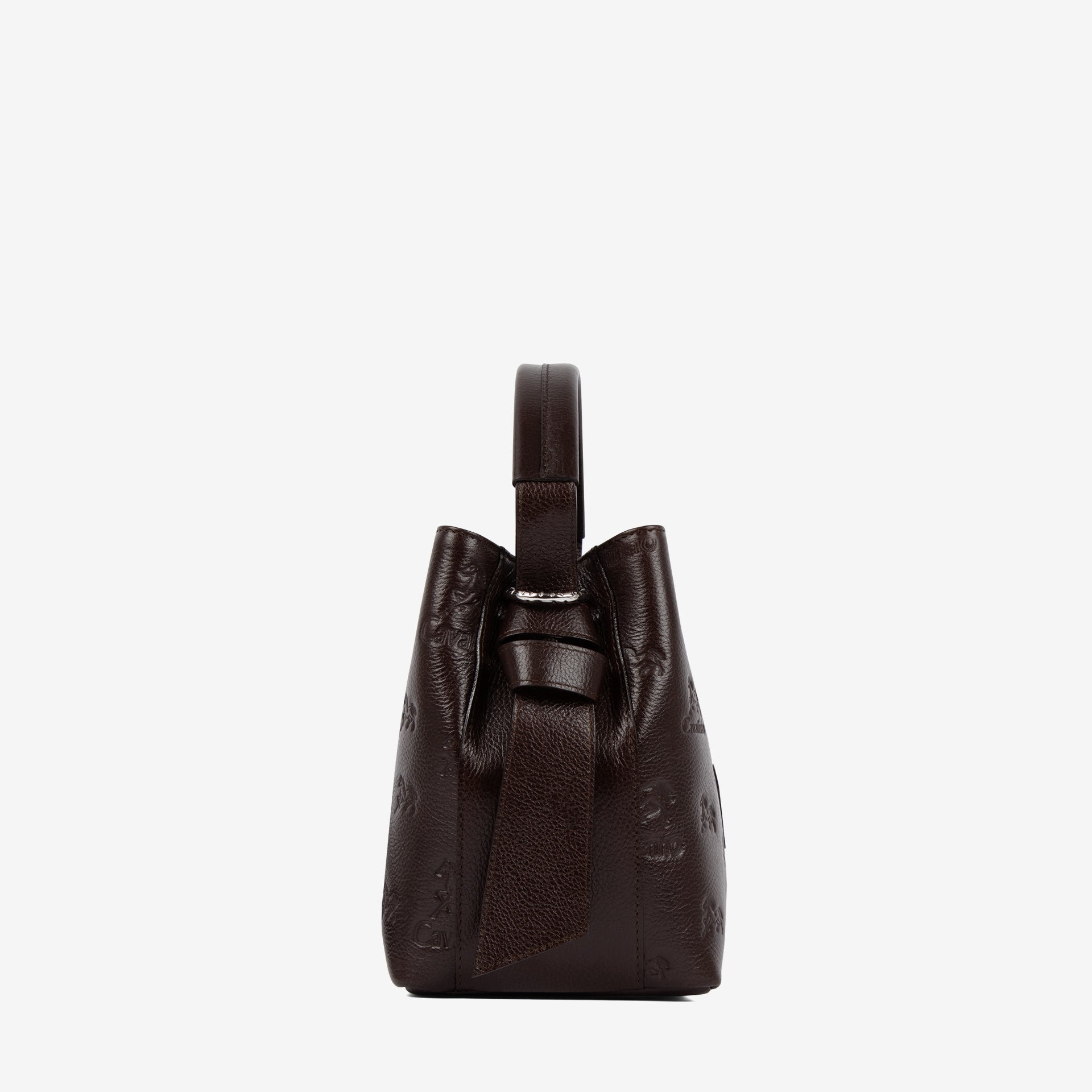 Cavalo Lusitano Leather Bucket Bag