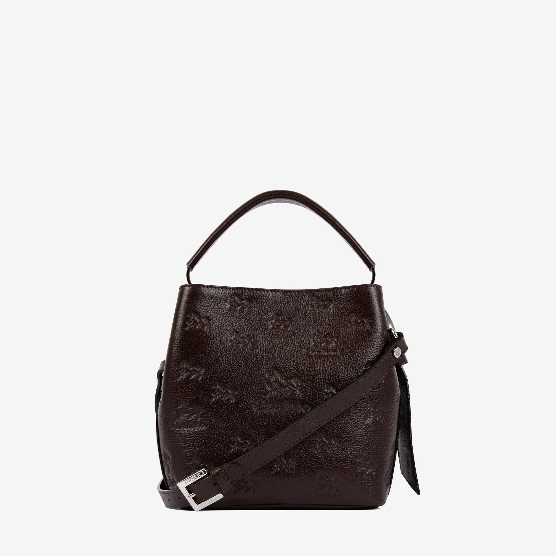 Cavalo Lusitano Leather Bucket Bag