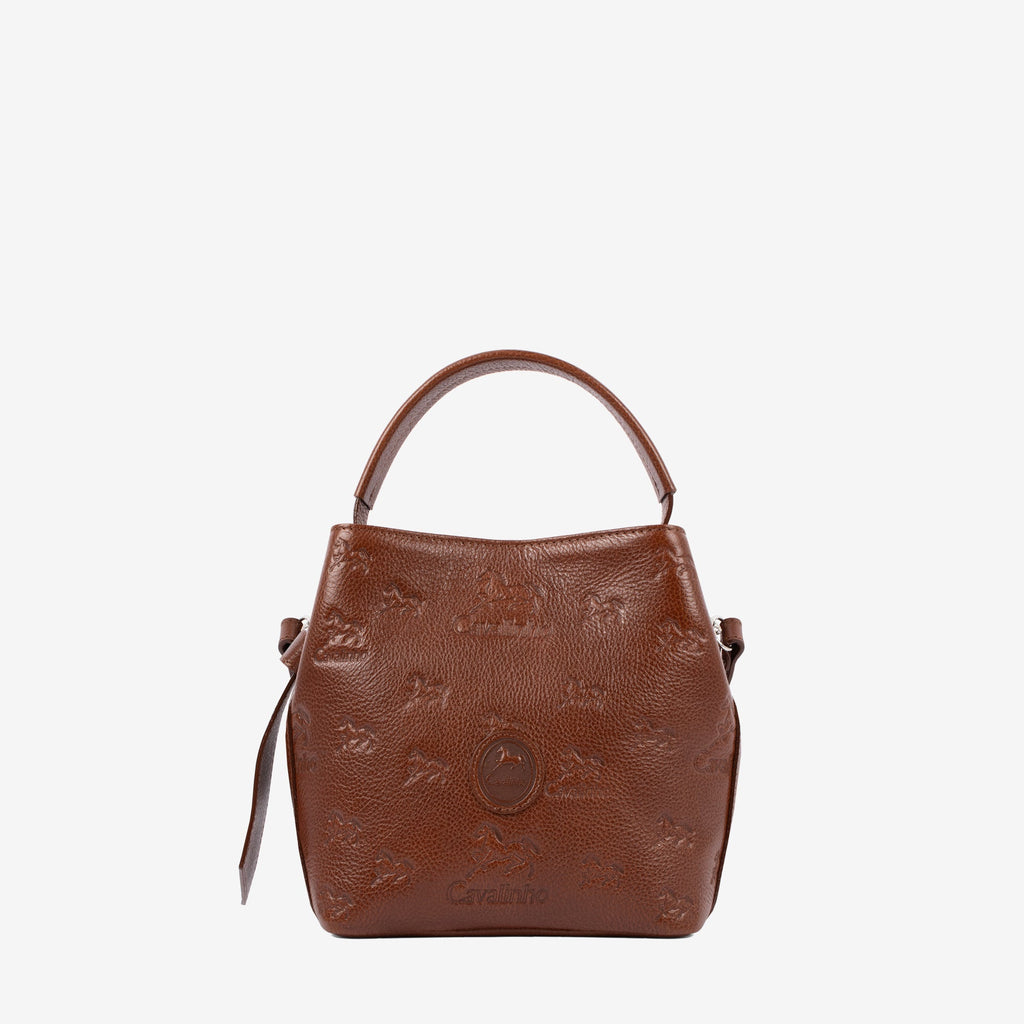 Cavalo Lusitano Leather Bucket Bag