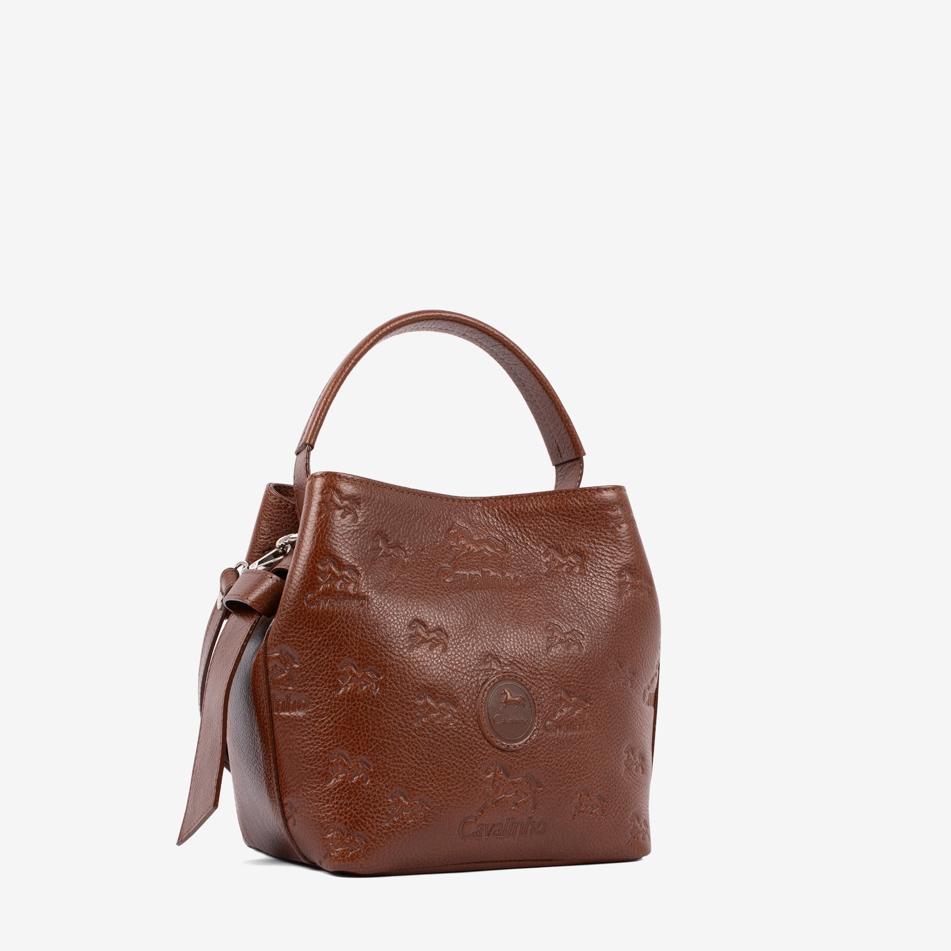 Cavalo Lusitano Leather Bucket Bag
