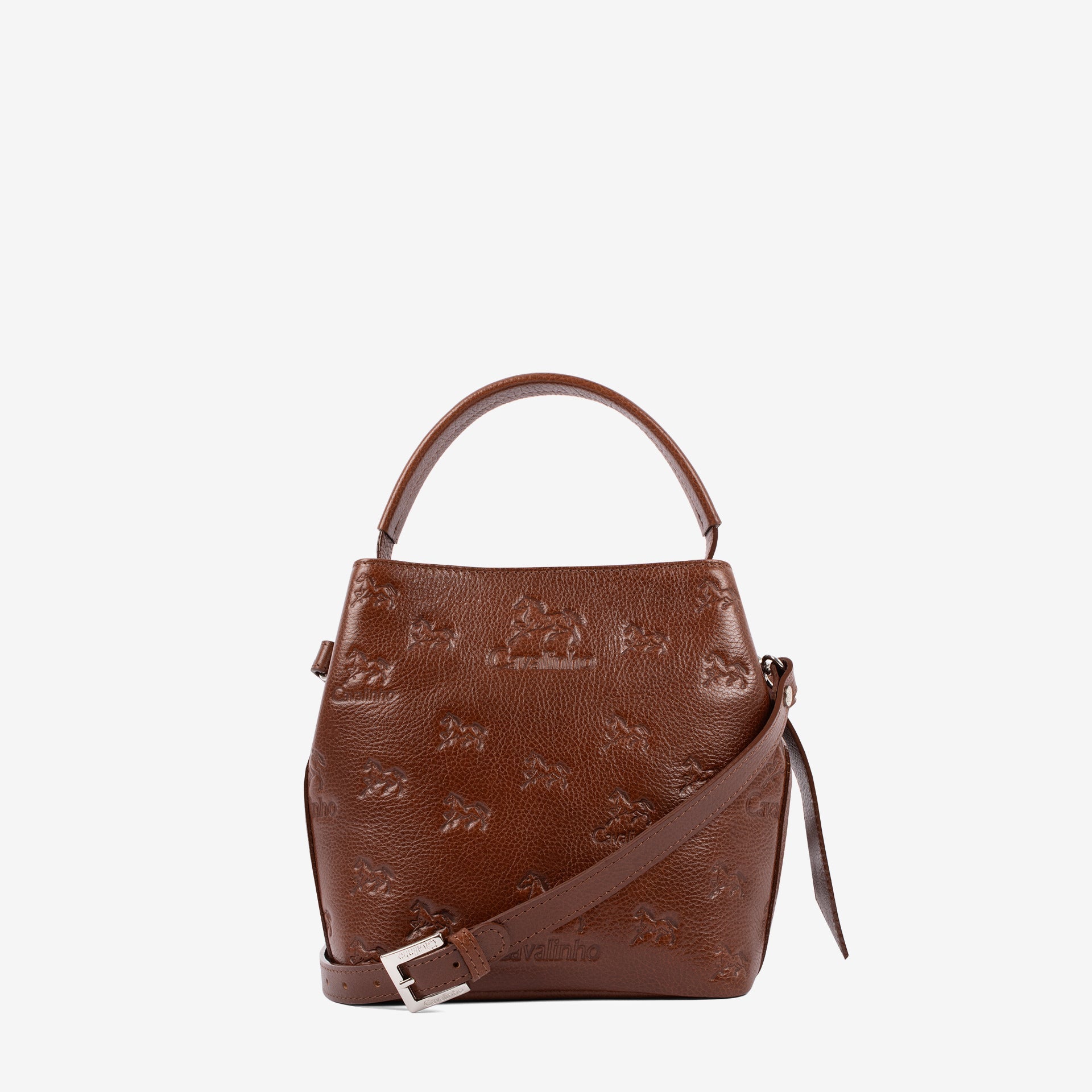 Cavalo Lusitano Leather Bucket Bag