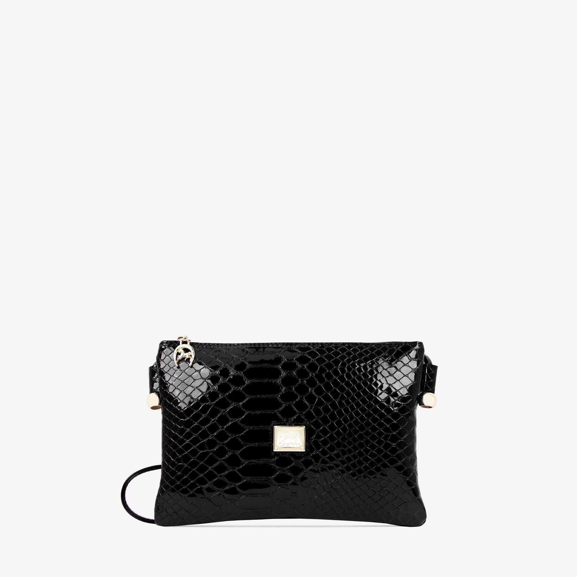Gallop Patent Leather Crossbody Bag