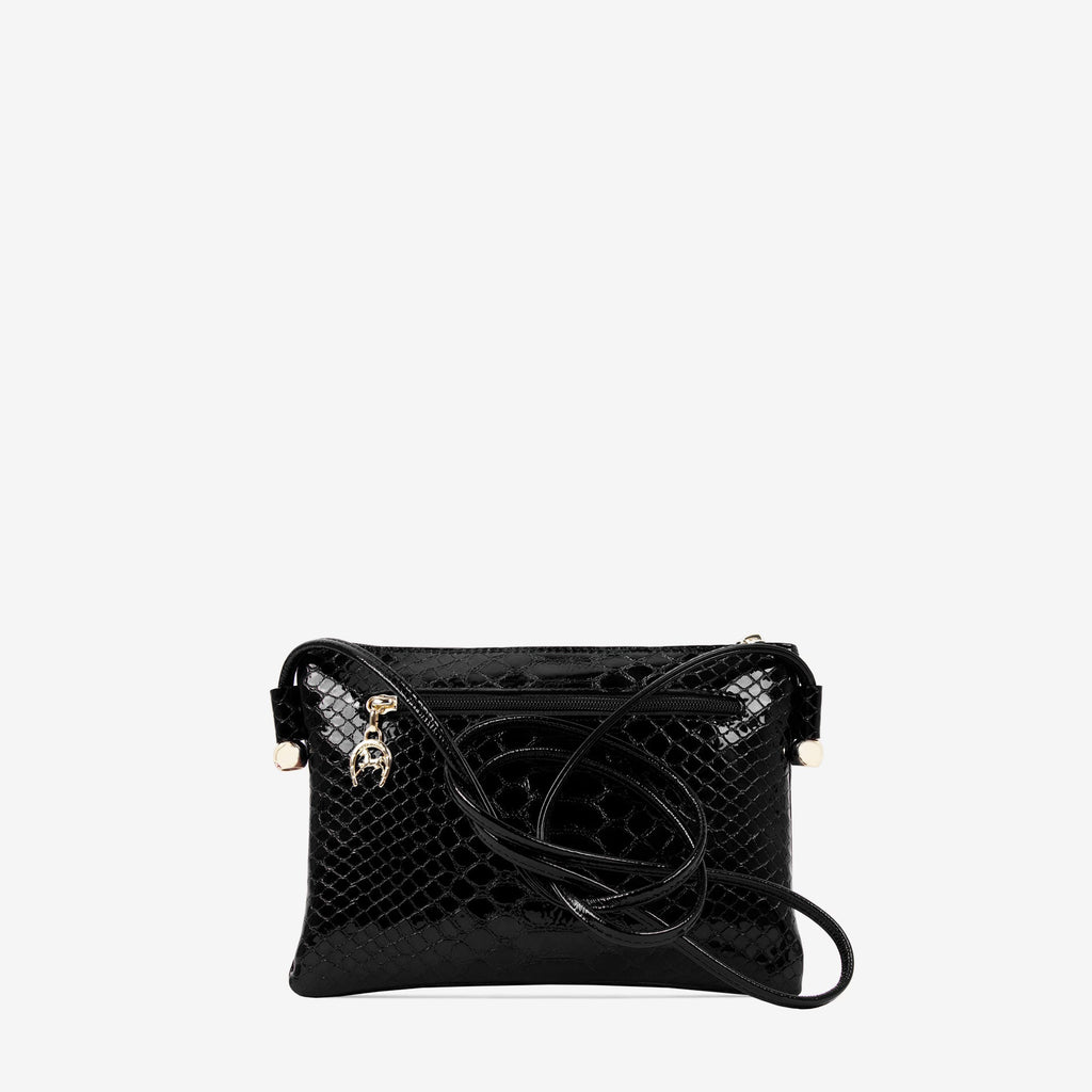 Gallop Patent Leather Crossbody Bag