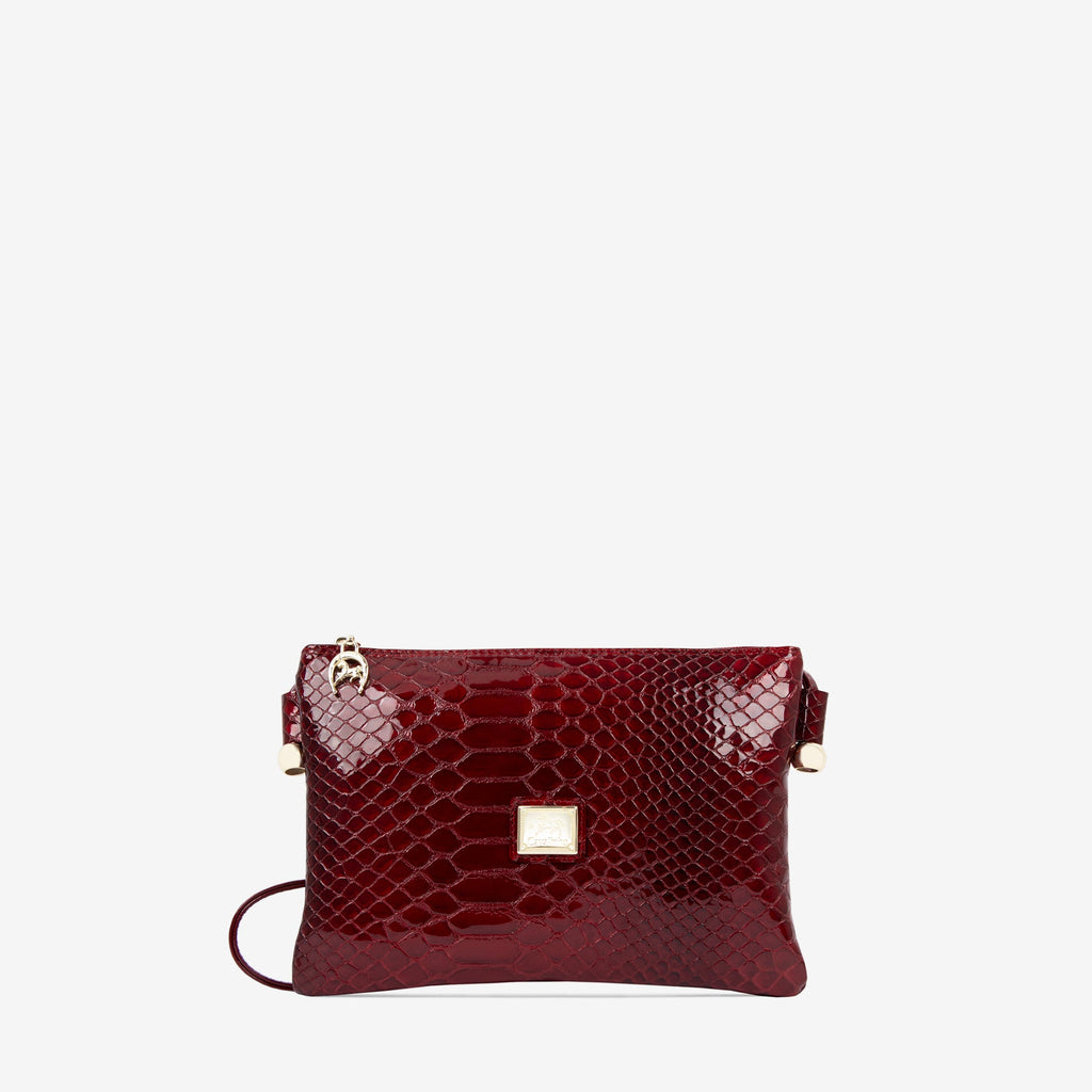 Gallop Patent Leather Crossbody Bag