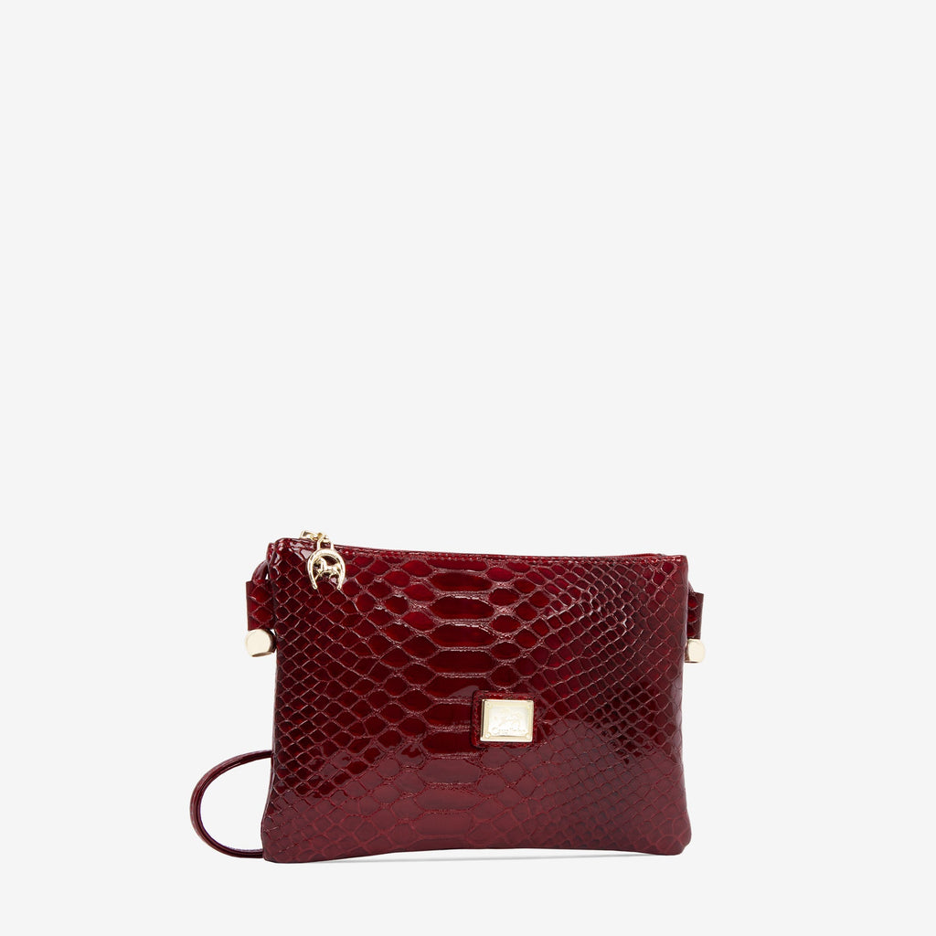 Gallop Patent Leather Crossbody Bag