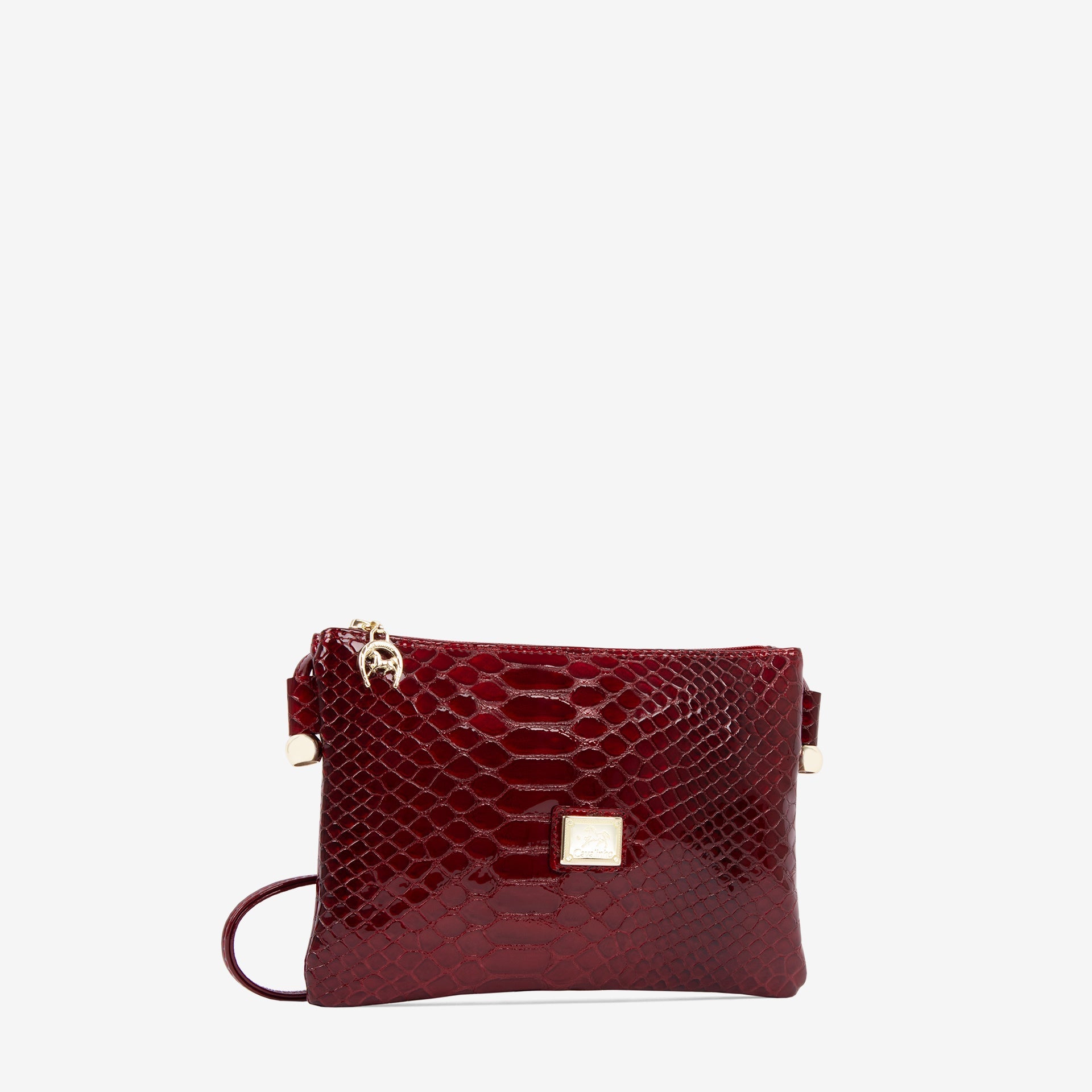 Gallop Patent Leather Crossbody Bag