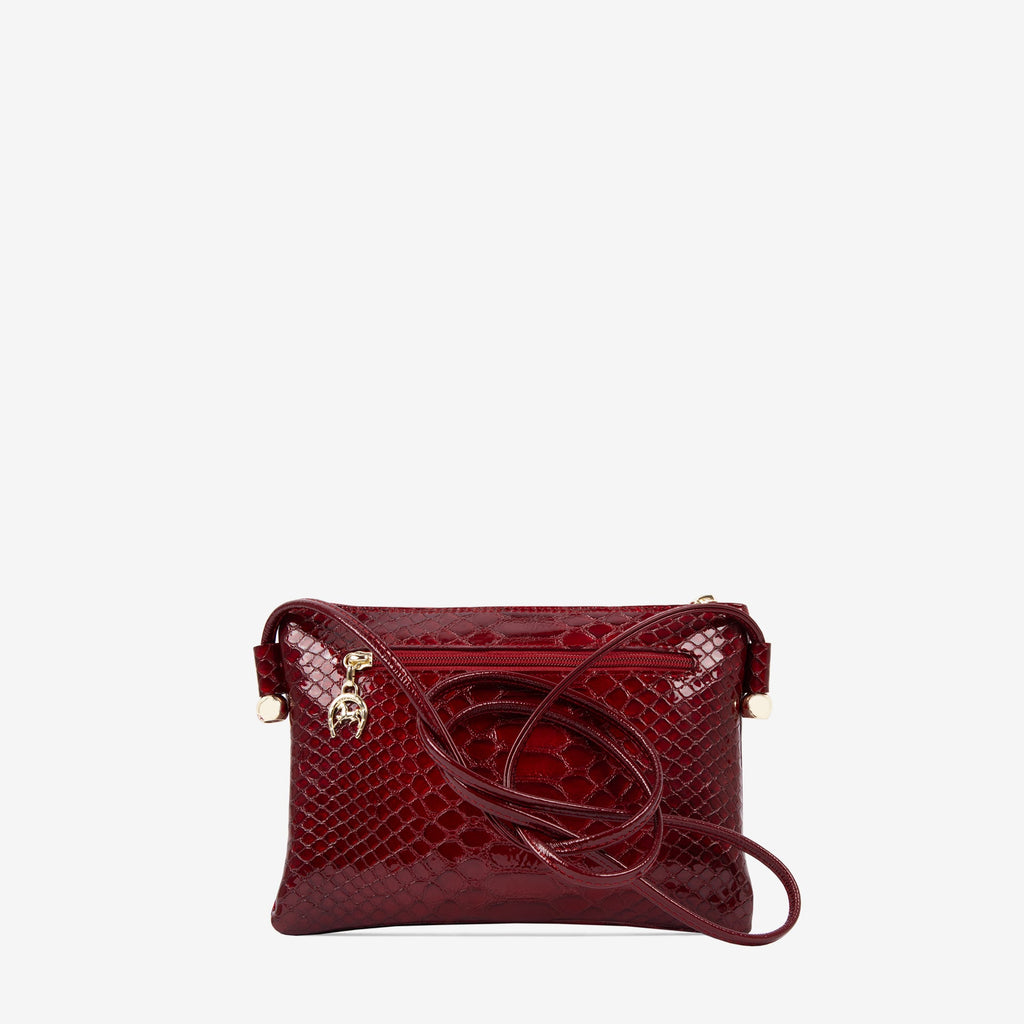 Gallop Patent Leather Crossbody Bag