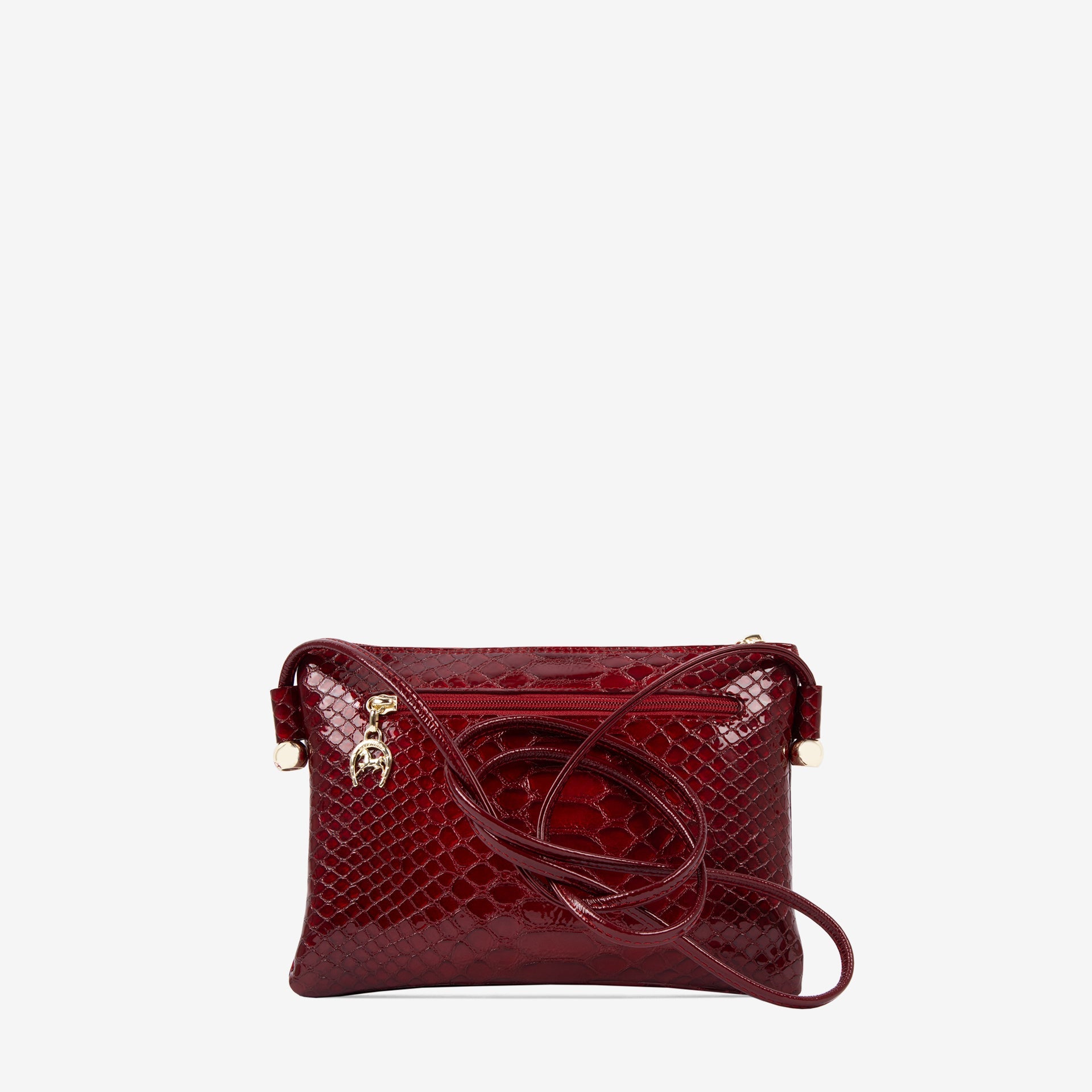 Gallop Patent Leather Crossbody Bag