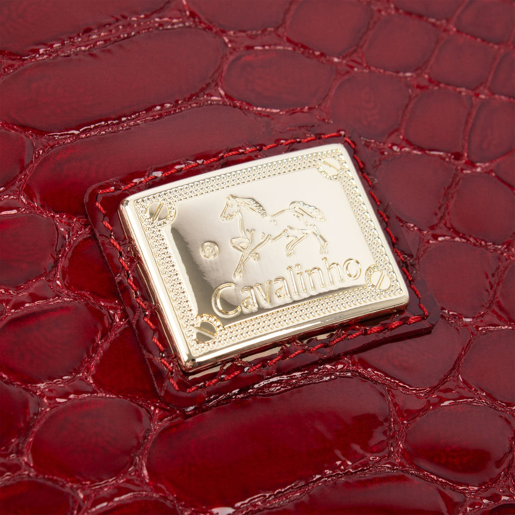 Gallop Patent Leather Crossbody Bag