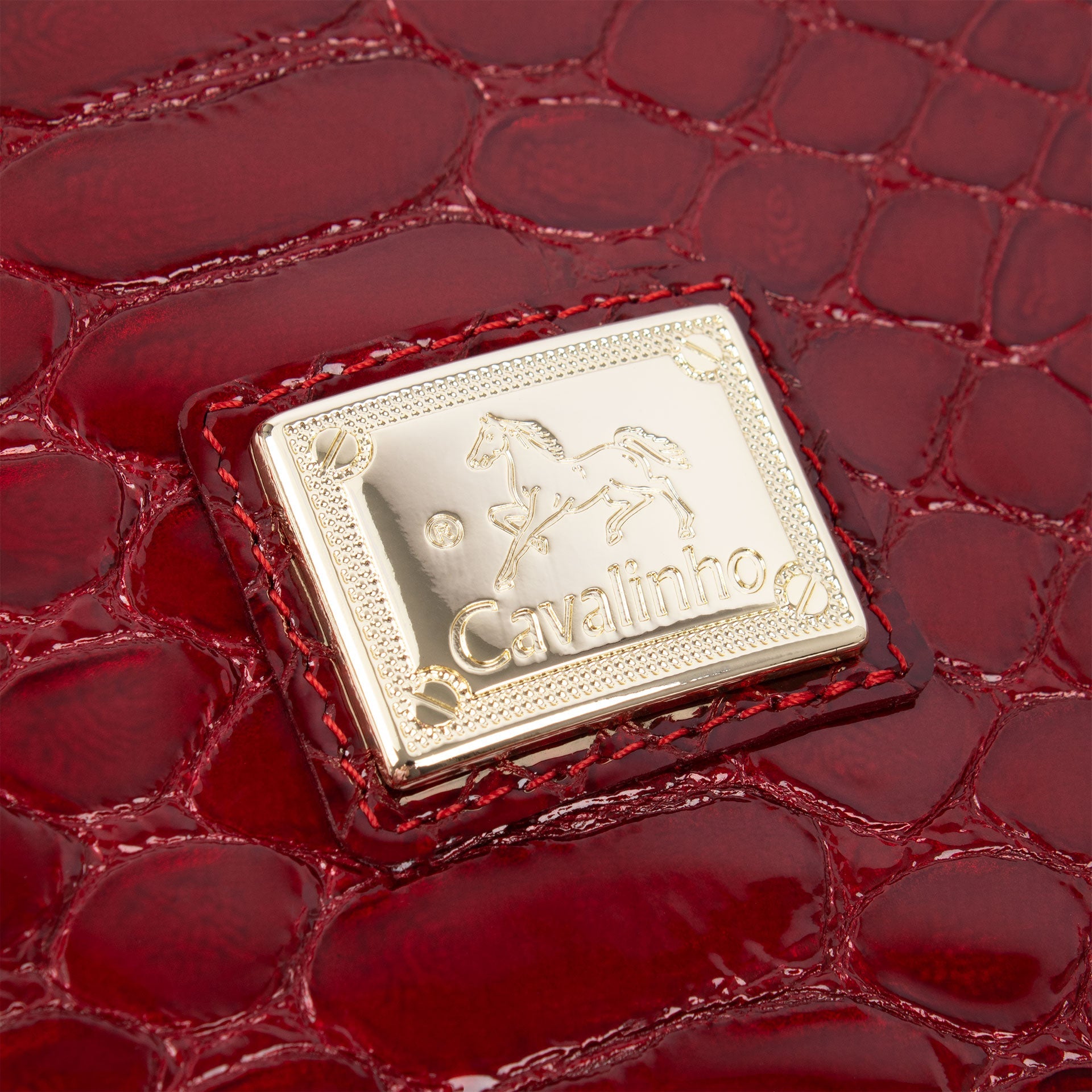 Gallop Patent Leather Crossbody Bag