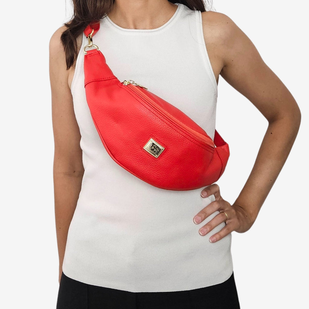 Muse Leather Sling Bag