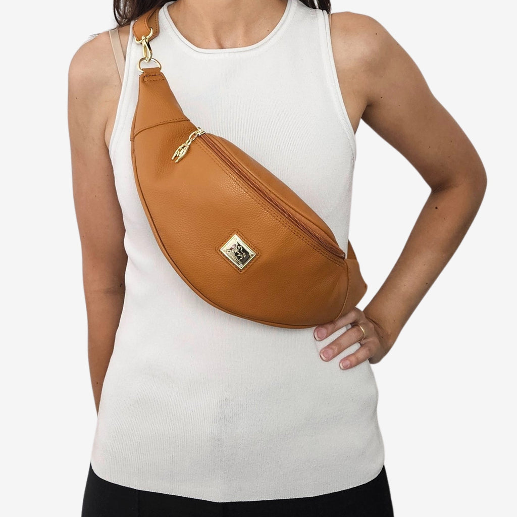 Muse Leather Sling Bag