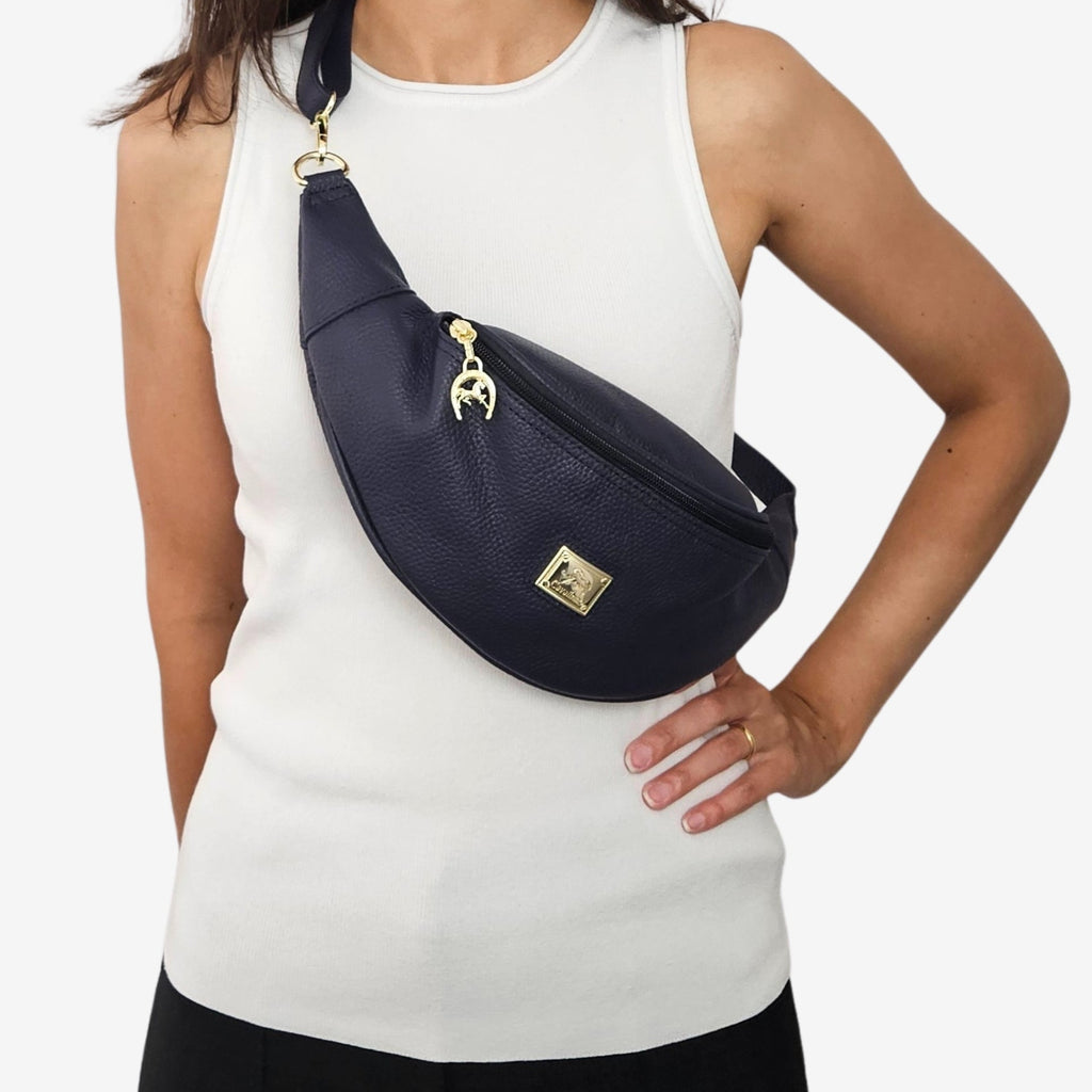 Muse Leather Sling Bag