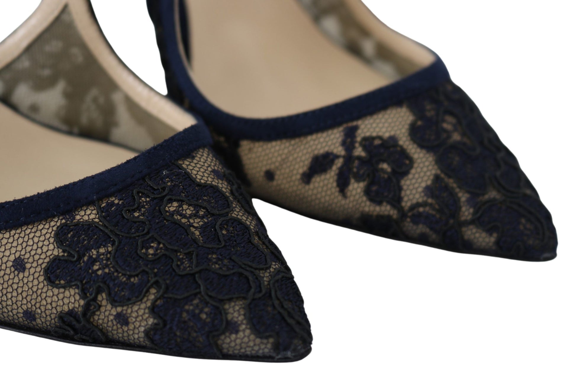 Escarpins Jimmy Choo en cuir bleu marine Lancer : l'élégance déchaînée