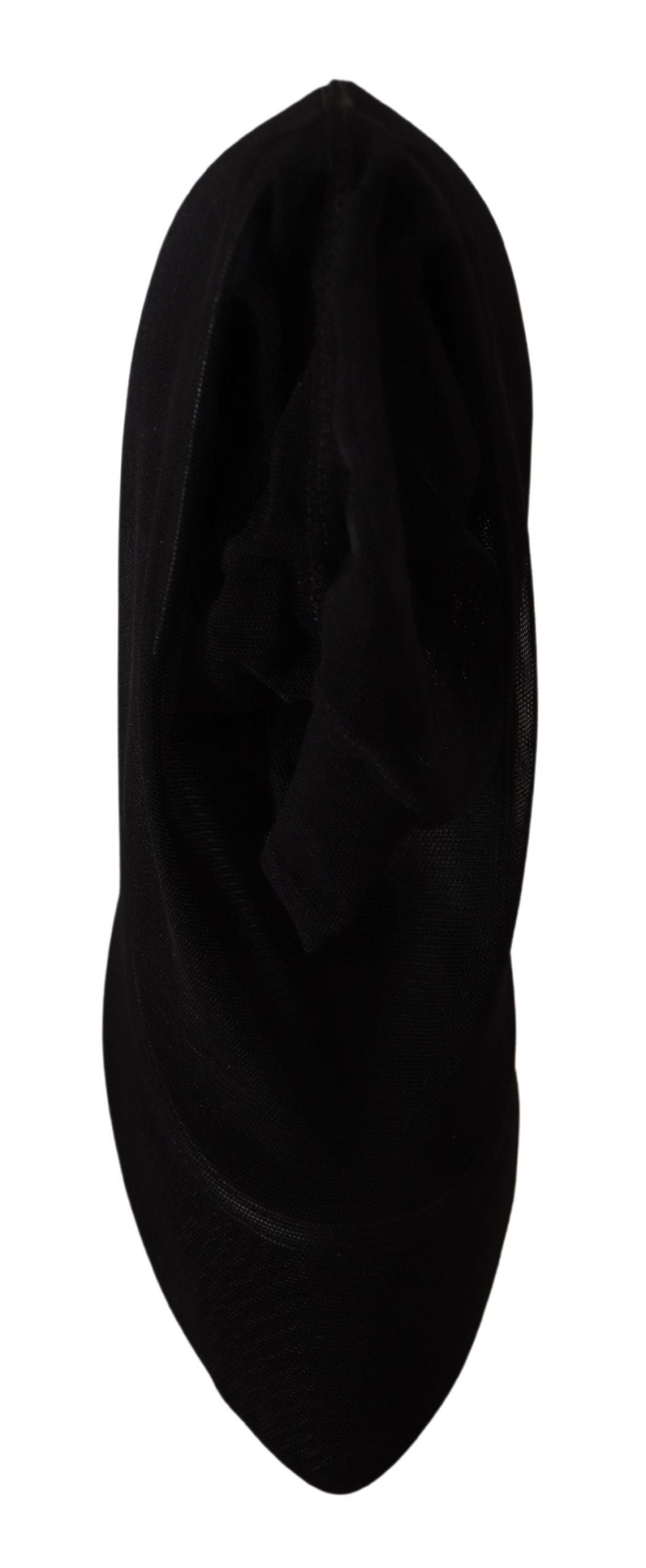 Escarpins en tulle stretch noir Dolce &amp; Gabbana