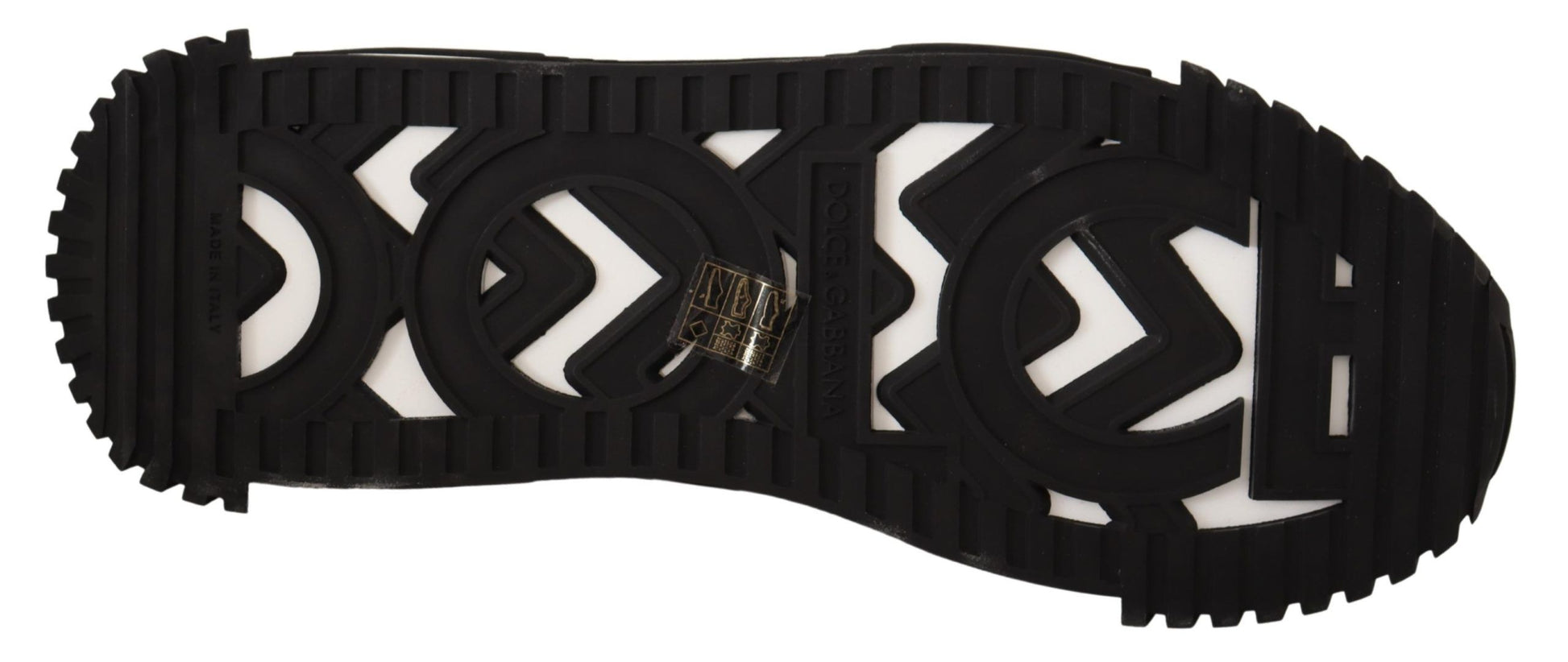 Baskets à lacets Dolce &amp; Gabbana NS1 en tissu noir et gris