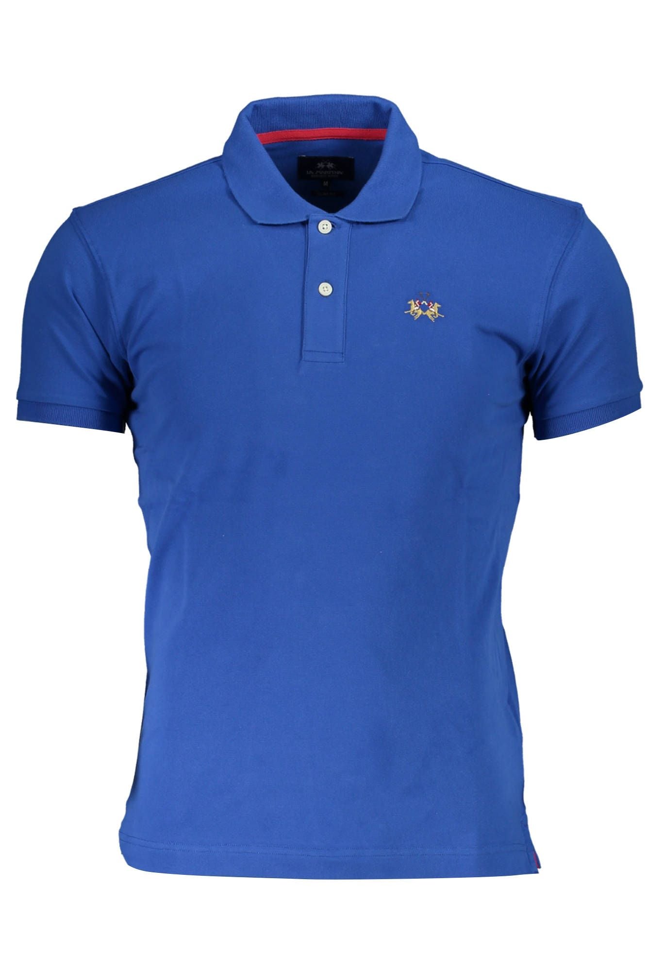 Polo La Martina Slim Fit brodé avec détails contrastés