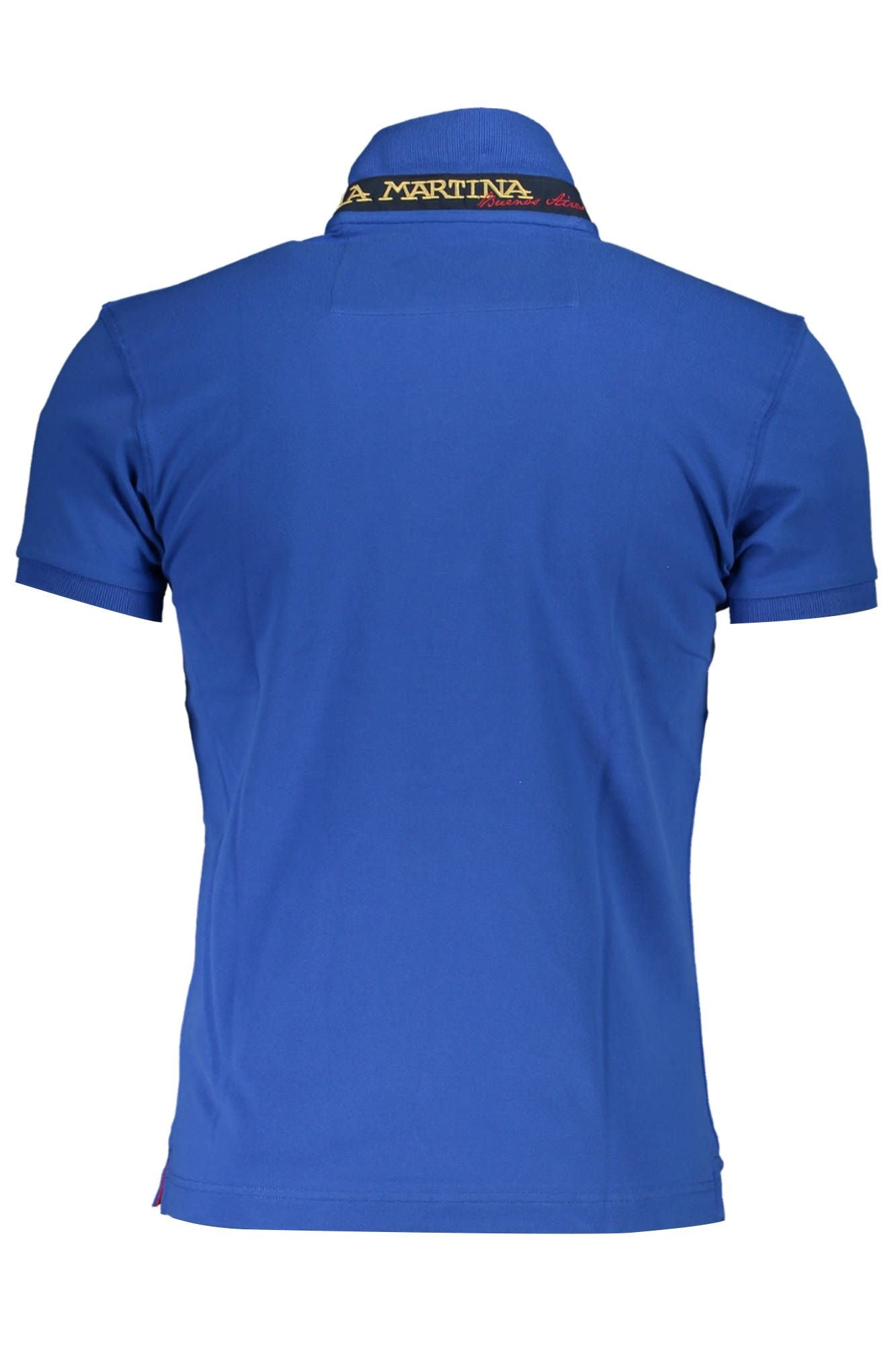 Polo La Martina Slim Fit brodé avec détails contrastés