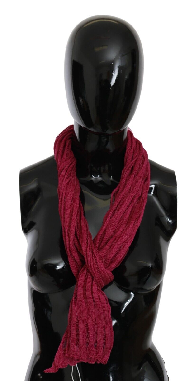 Foulard châle bordeaux John Galliano