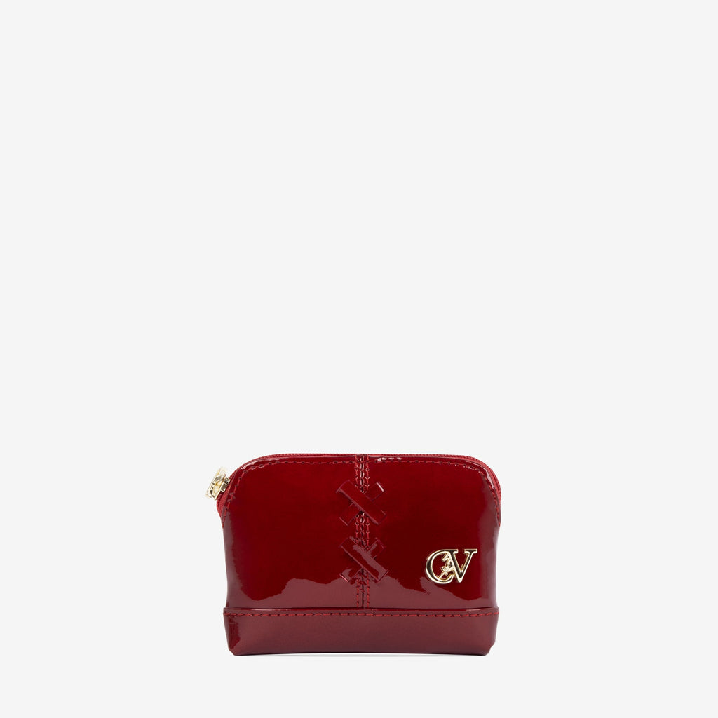 Midnight Rouge Patent Leather Small Coin Purse