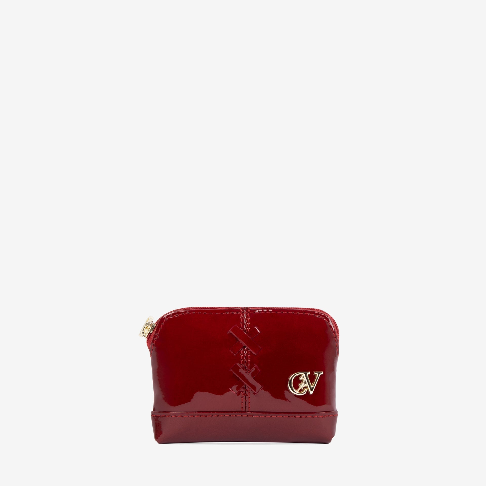 Midnight Rouge Patent Leather Small Coin Purse