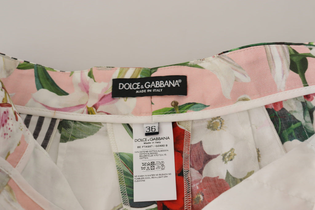 Short taille haute multicolore Dolce &amp; Gabbana
