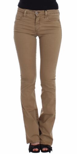 Pantalon en jean droit beige Costume National, jean extensible
