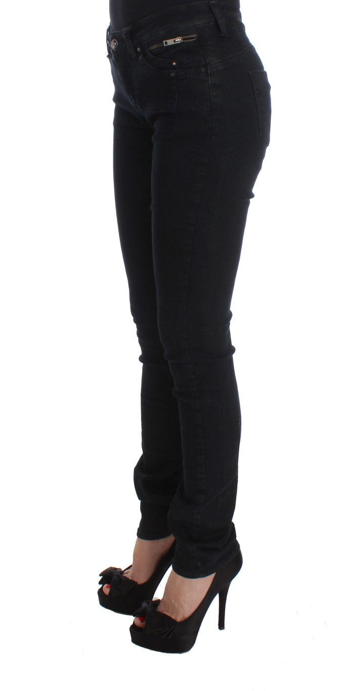Jean slim en coton noir Costume National