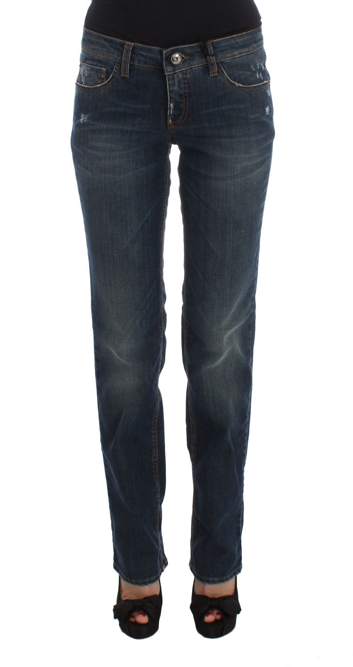 Jean bootcut bleu en coton mélangé Costume National