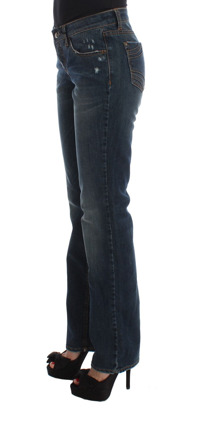 Jean bootcut bleu en coton mélangé Costume National