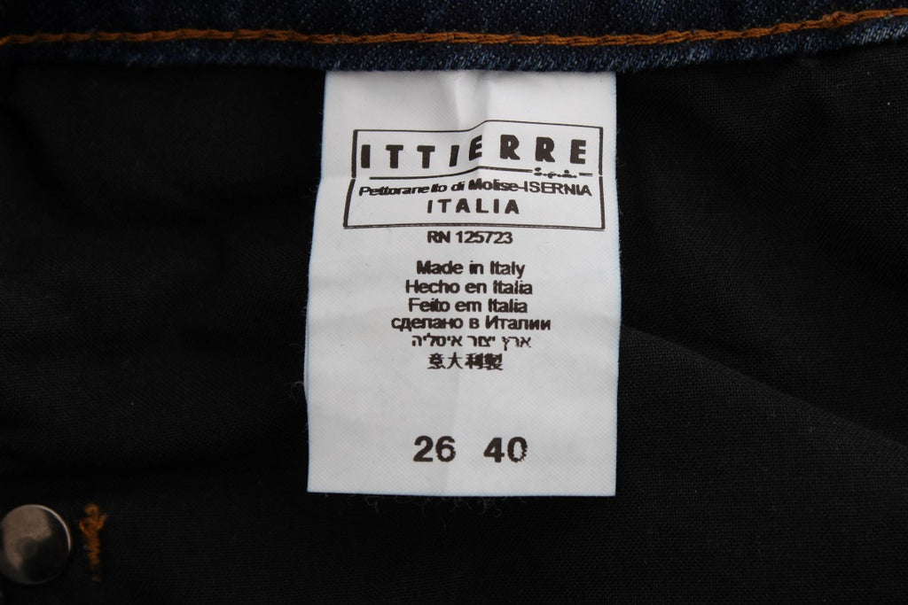 Jean bootcut bleu en coton mélangé Costume National