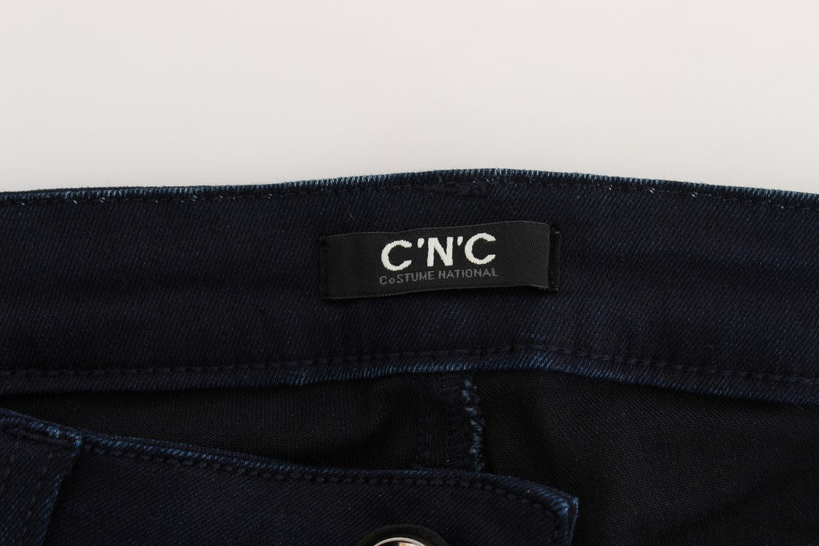 Jean slim bleu en coton mélangé Costume National
