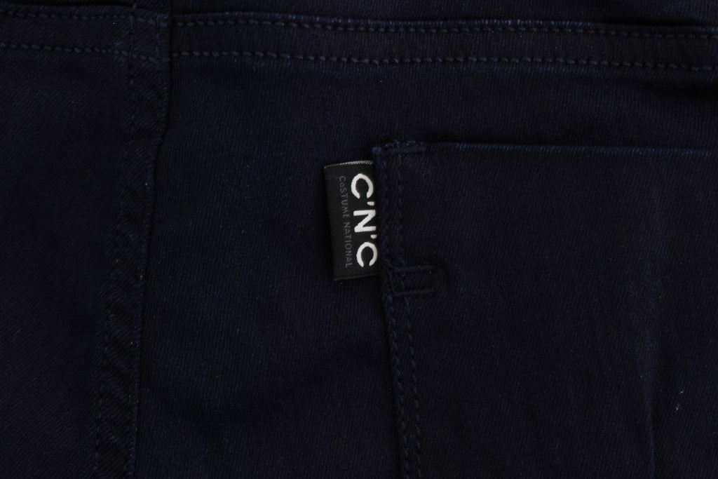 Jean slim bleu en coton mélangé Costume National