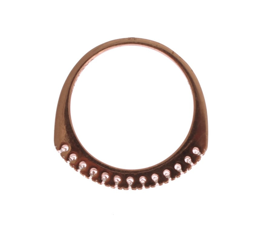 Bague Nialaya en or rouge et argent 925
