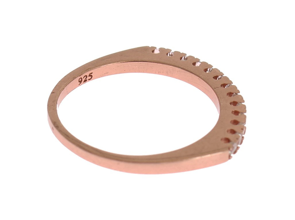 Bague Nialaya en or rouge et argent 925