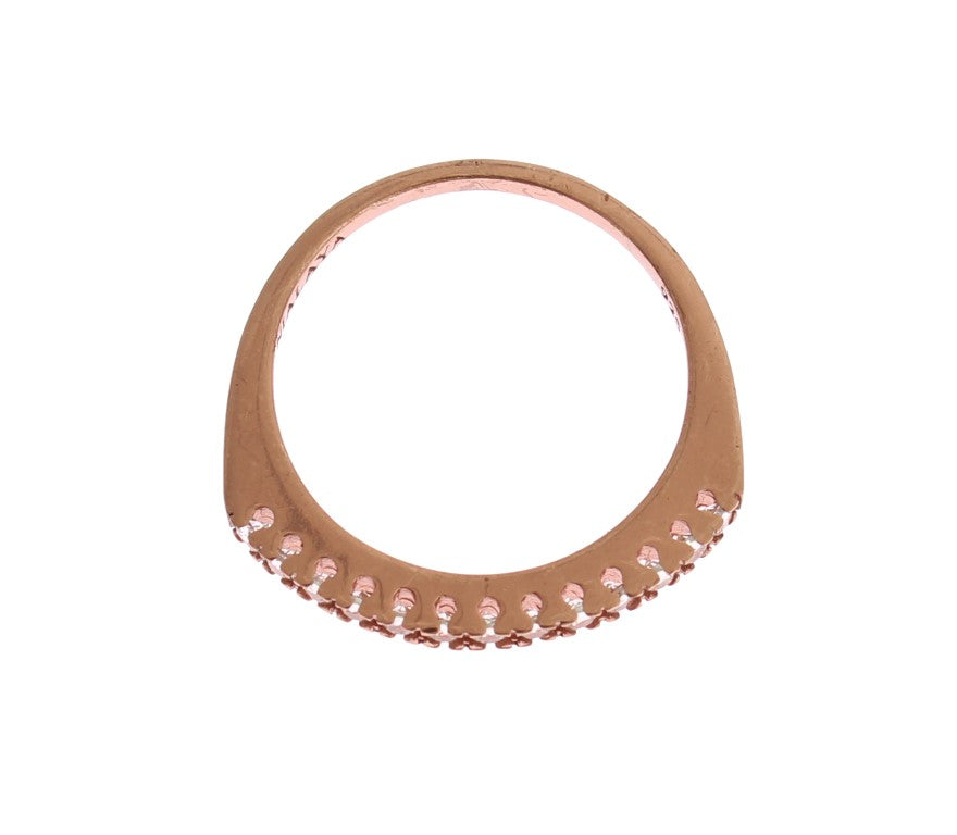 Bague Nialaya en or rouge et argent 925
