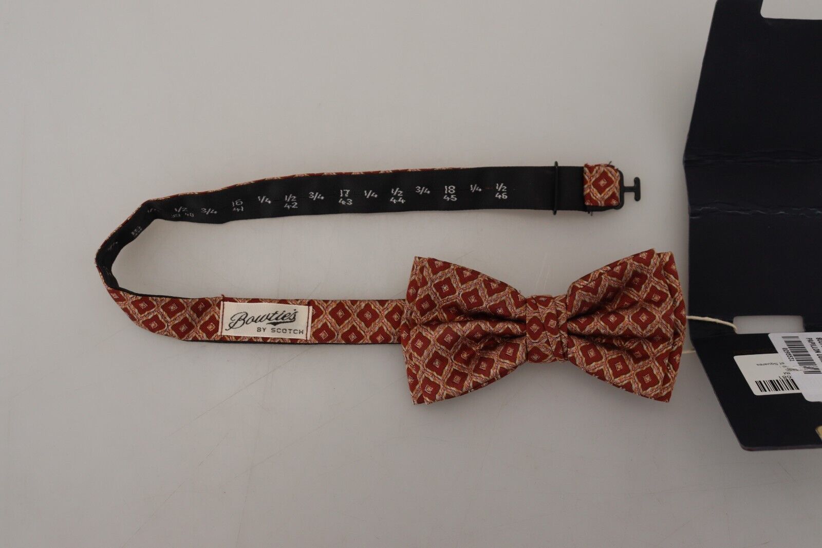 Nœud papillon ajustable en soie multicolore Scotch &amp; Soda pour homme