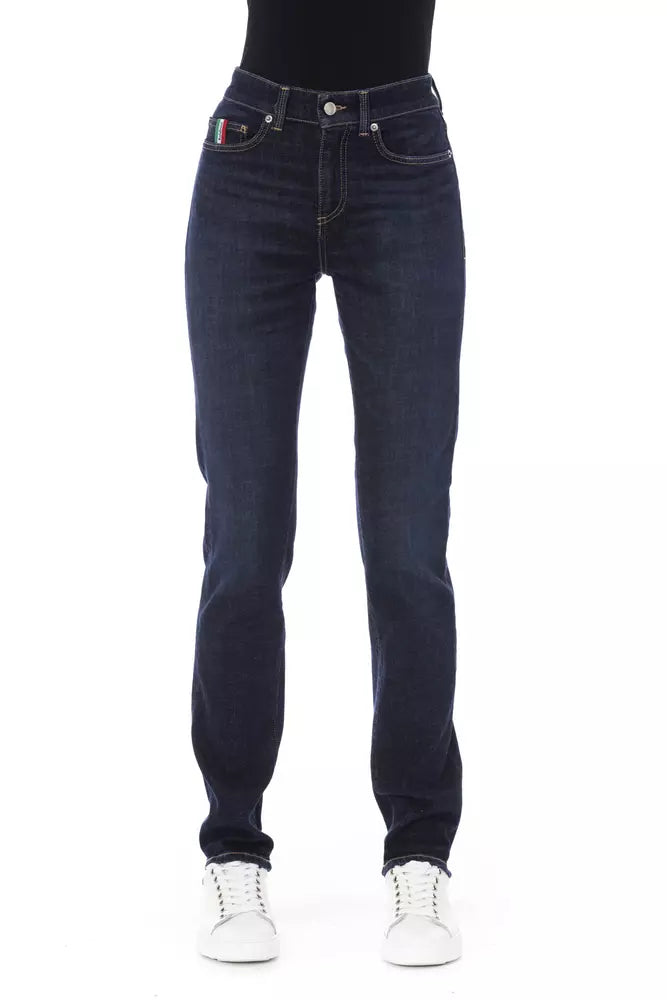 Jean femme Baldinini Trend en coton bleu