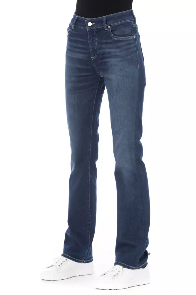 Jean Baldinini Trend en coton bleu pour femme