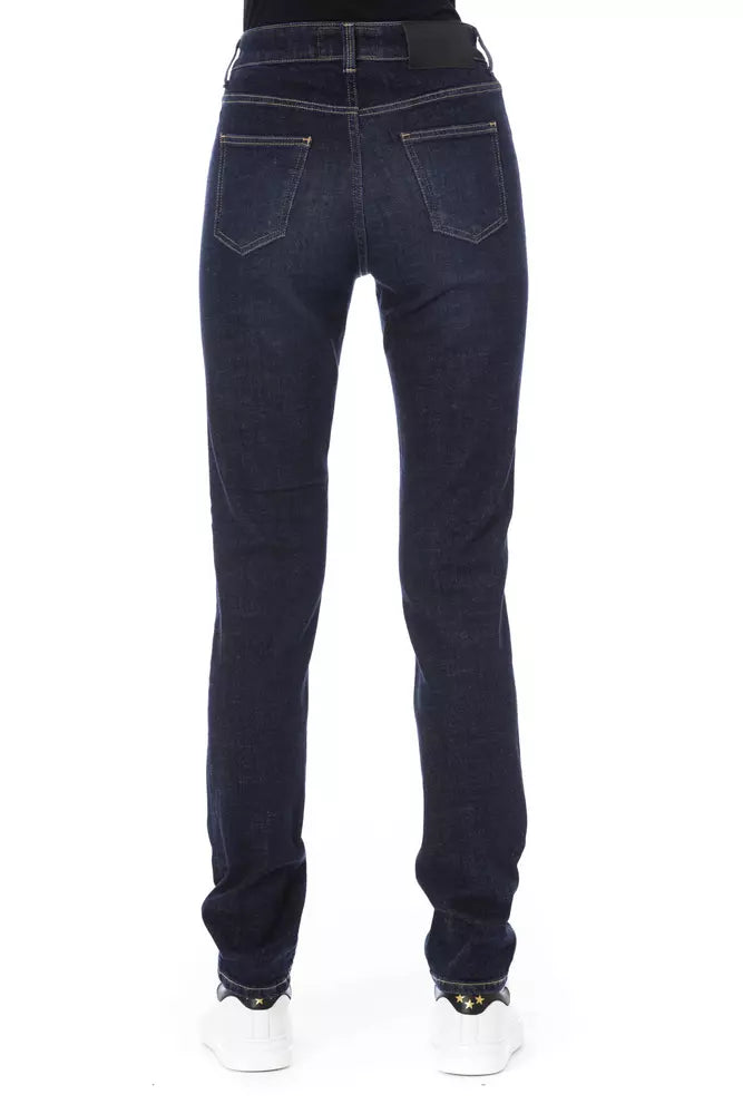 Jean femme Baldinini Trend en coton bleu