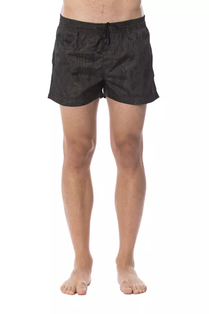 Maillot de bain Roberto Cavalli Sport Army en polyester pour homme