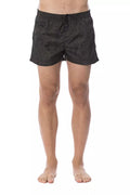 Maillot de bain Roberto Cavalli Sport Army en polyester pour homme