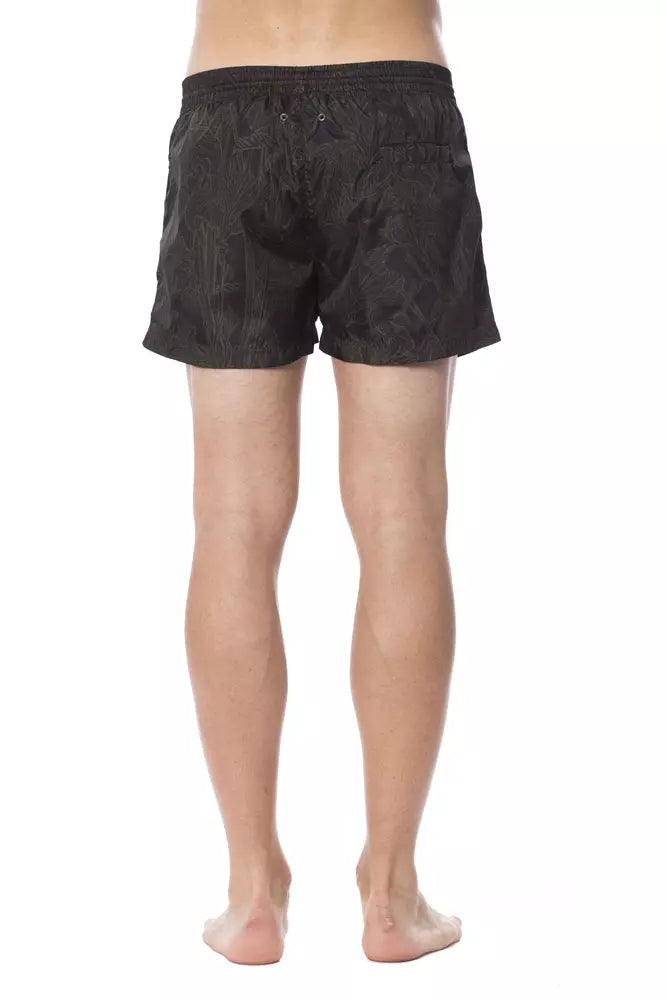 Maillot de bain Roberto Cavalli Sport Army en polyester pour homme