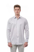 Chemise homme en coton blanc Bagutta
