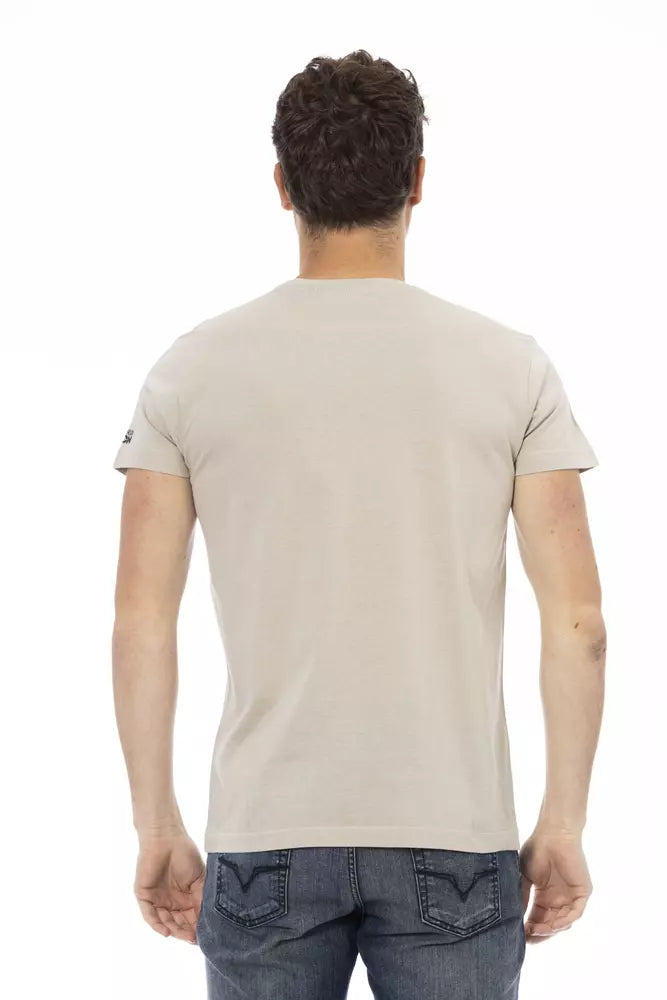 T-shirt Trussardi Action en coton beige pour homme