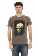 T-shirt Trussardi Action en coton marron pour homme