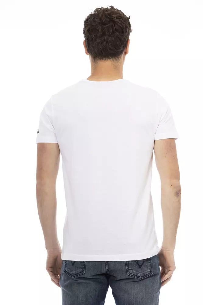 T-shirt homme Trussardi Action en coton blanc