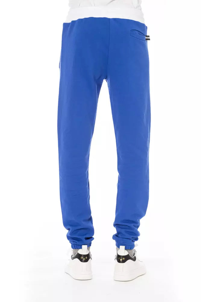 Pantalon homme en coton bleu tendance Baldinini